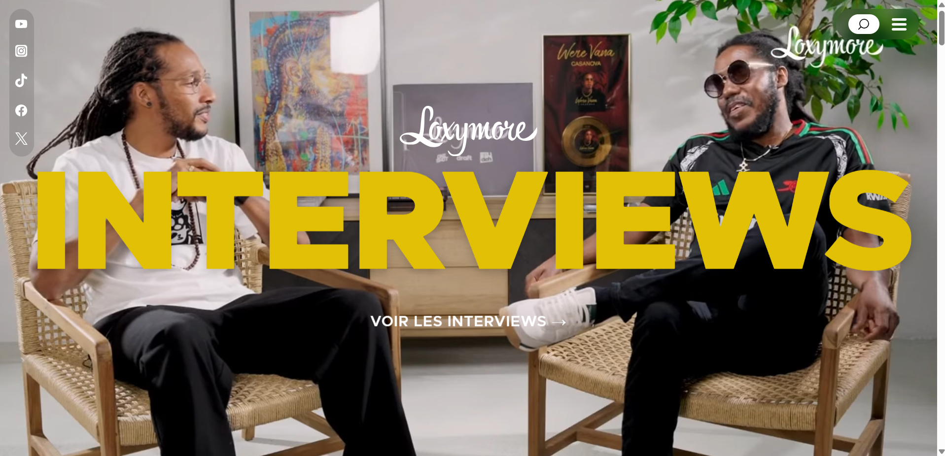 Loxymore interviews hero section