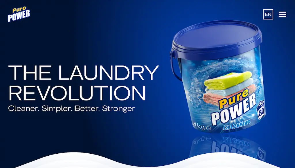 Pure power website and blog